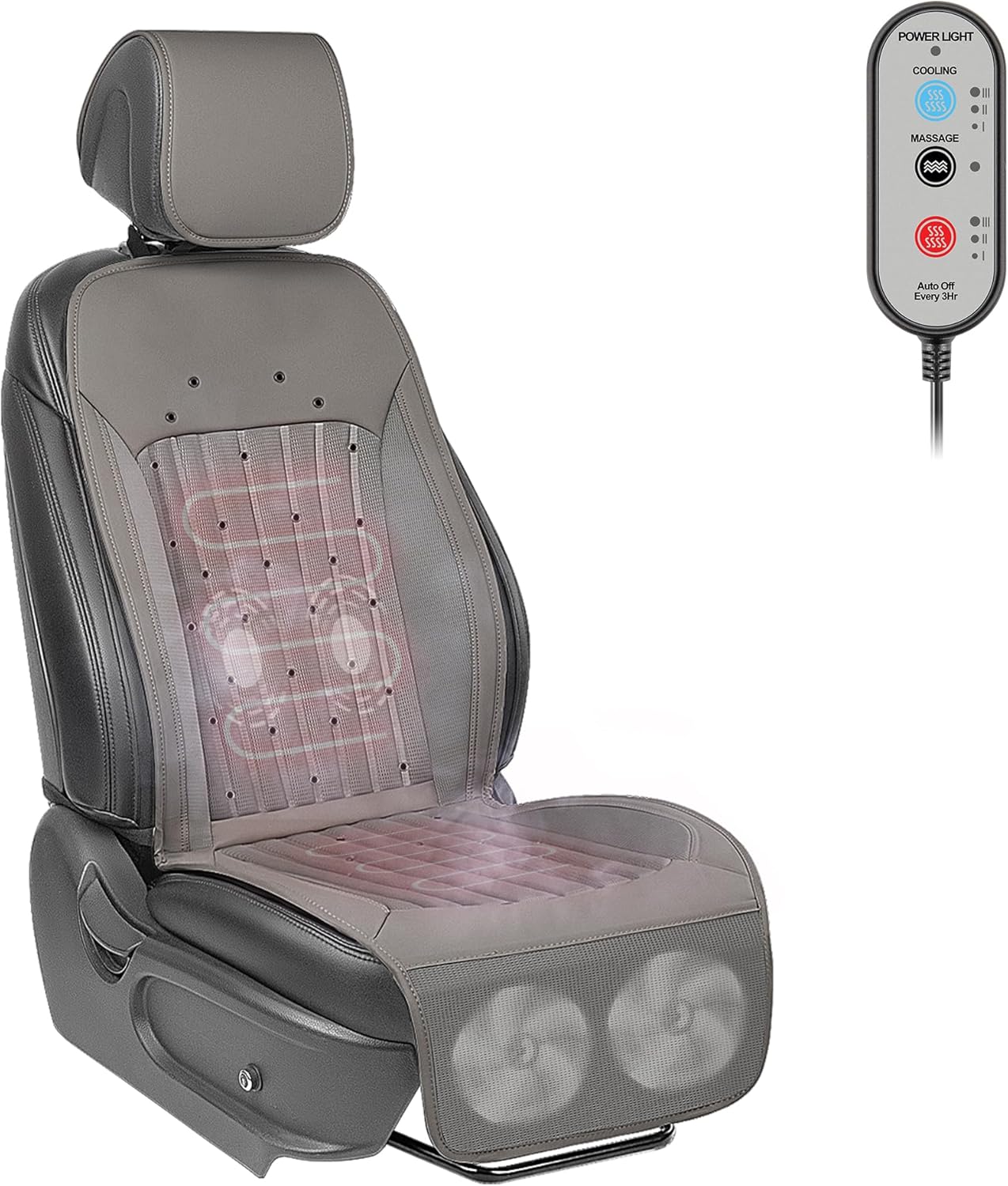 GiTenvy 2025 Upgraded Design Comfortable Seat Cover, Universal Seat Cushion for Winter, Fashion Grey